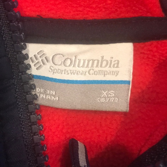 Colombia jacket Sweatshirt Size XS 6/7 6 / 7 - Picture 6 of 6